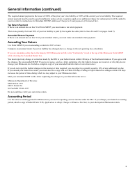 Instructions for Form M4NP, M4NPI, M4NPA - Minnesota, Page 3