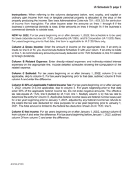 Form 42-014 Schedule D Nonbusiness Income for Corporations, Partnerships, and S Corporations - Iowa, Page 2