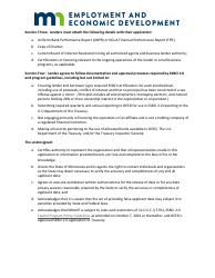 Regulated Lender Enrollment Application - Ssbci 2.0 Minnesota Loan Guarantee Program (Mnlgp) - Minnesota, Page 2