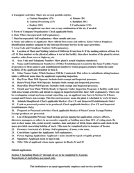 Application for License to Operate an Abattoir and/or Meat Processing Plant - Georgia (United States), Page 2