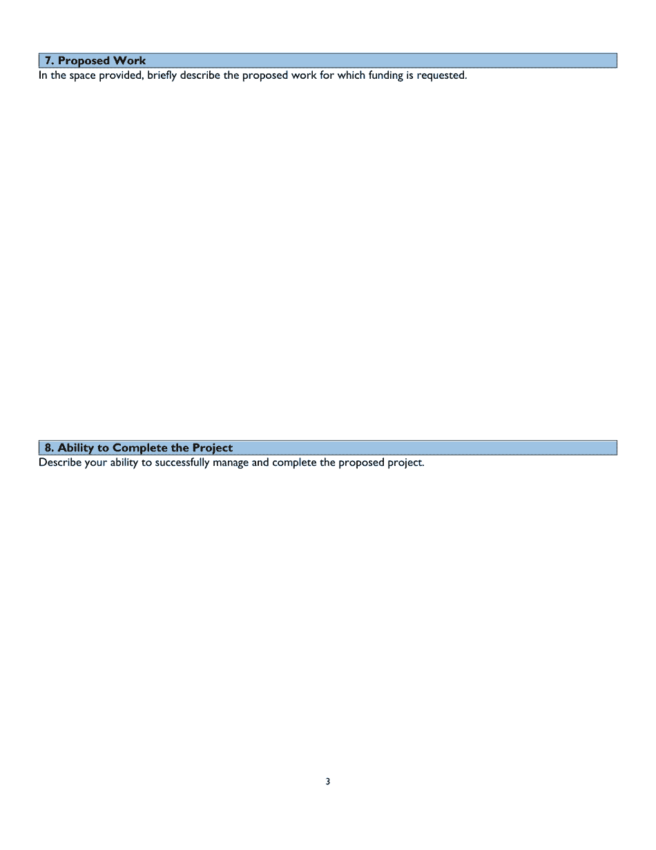 Hurricane Michael Recovery Step 1 Grant Application - Alabama, Page 3