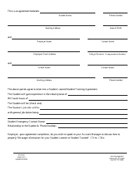 Student Learner &amp; Student Training Agreements - Wyoming, Page 2