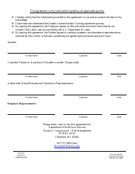 Student Learner &amp; Student Training Agreements - Wyoming, Page 3