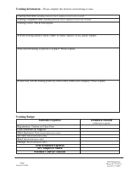 Application for Training - Workplace Safety Contracts - Safety Improvement Fund - Wyoming, Page 3