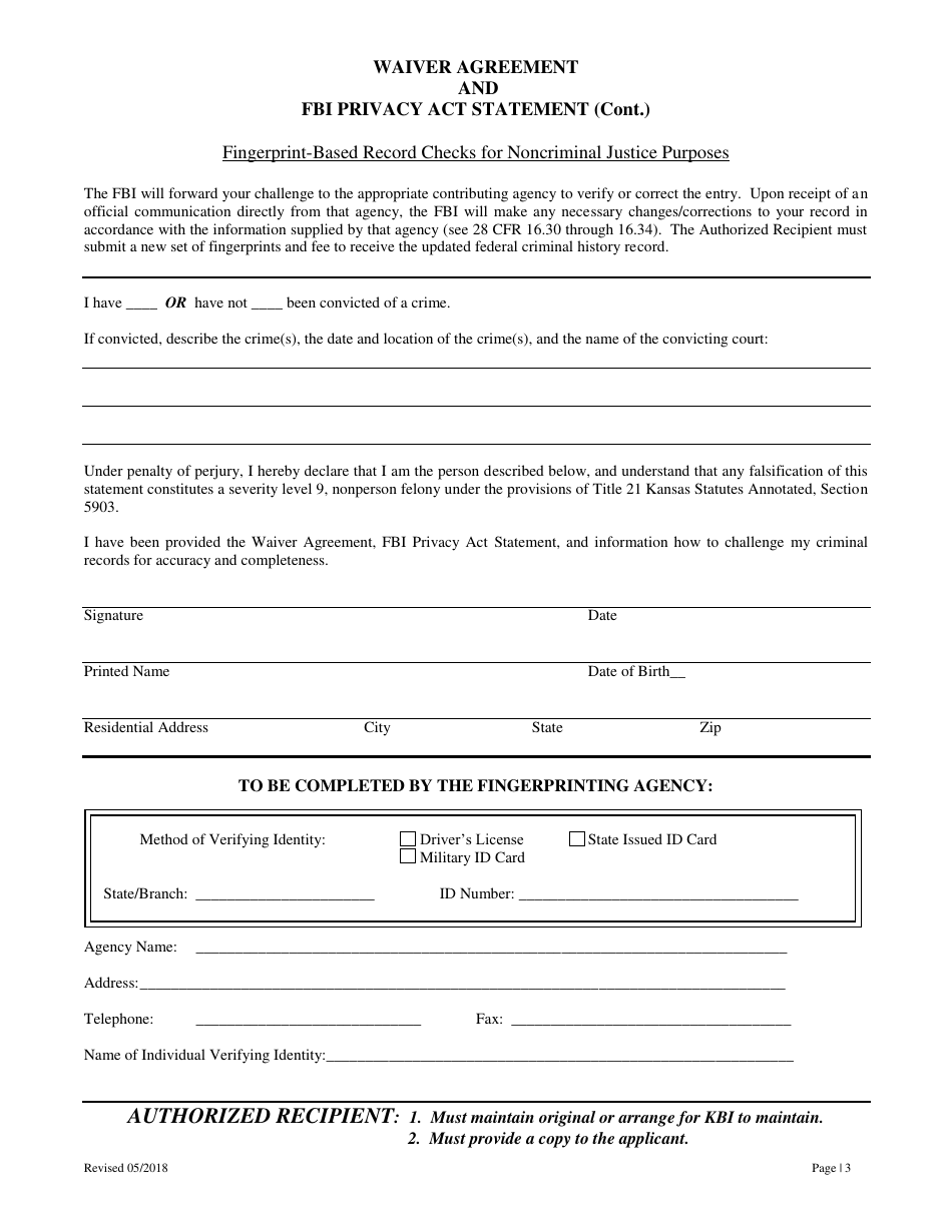 Firearms Trainer - Renewal Application - Kansas, Page 7