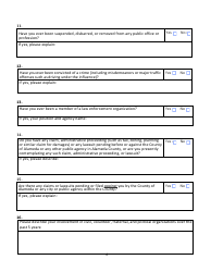 Confidential Juror Questionnaire - Alameda County, California, Page 4
