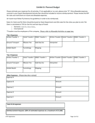 Minnesota State Trade and Export Promotion Program Application Request for Proposals - Minnesota, Page 12