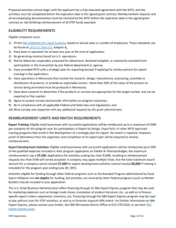 Minnesota State Trade and Export Promotion Program Application Request for Proposals - Minnesota, Page 3