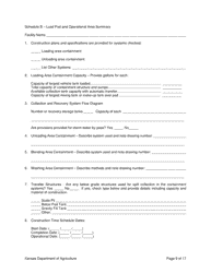 Application for Bulk Fertilizer Storage Facility - Kansas, Page 9