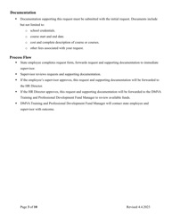 Training &amp; Professional Development Request Form - Colorado, Page 3