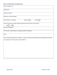 Training &amp; Professional Development Request Form - Colorado, Page 6