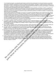 Formulario JD-GC-6S Querella Contra Abogado (Querella Por Agravio) - Connecticut (Spanish), Page 2