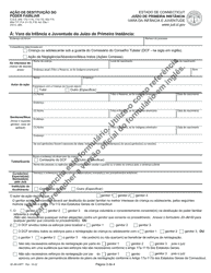 Form JD-JM-40PT Notice/Summons and Order for Hearing - Termination of Parental Rights - Connecticut (Portuguese), Page 3
