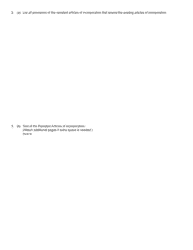 Form BCA10.30R Articles of Amendment Restated Articles of Incorporation - Illinois, Page 2