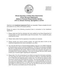 Document preview: Form DSD SR11 Installment Agreement - Illinois