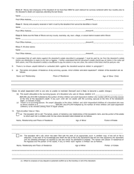 Form RT OPR31 Small Estate Affidavit - Illinois, Page 2