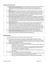 Transfer Request Checklist - Special Needs Scholarship Program - Wisconsin, Page 3