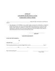 Recreational Access Permit Contract for School/Educational Permit - New Mexico, Page 5