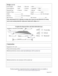 Schedule A Culvert - Newfoundland and Labrador, Canada, Page 2