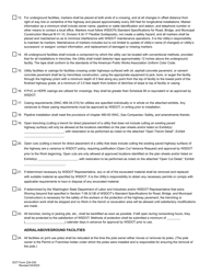 DOT Form 224-030 Special Provisions for Utility Accommodation Application - Washington, Page 3
