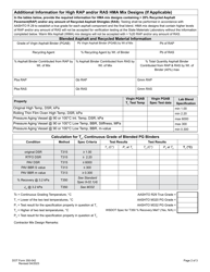 DOT Form 350-042 Hma Mix Design Submittal - Washington, Page 2