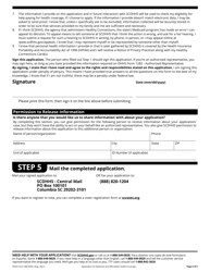 DHHS Form 400 DHEC Application for Medicaid Family Planning Coverage - South Carolina, Page 5
