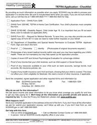 DHHS Form 3290 Tefra Application - South Carolina, Page 3
