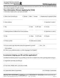 DHHS Form 3290 Tefra Application - South Carolina, Page 5
