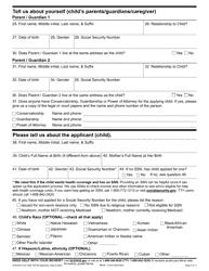 DHHS Form 3290 Tefra Application - South Carolina, Page 6