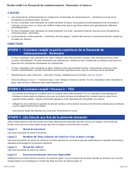 Forme 3232F Guide Relatif a La Demande De Remboursement - Sommaire Et Annexe 3 Teu - Ontario, Canada (French), Page 3