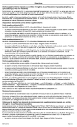 Forme 9996F Affidavit Sur Le Remboursement/La Remise DES Droits De Cession Immobiliere De L&#039;ontario - Ontario, Canada (French), Page 3