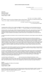 Document preview: Forme 9990F Lettre De Credit De Soutien Irrevocable - Ontario, Canada (French)