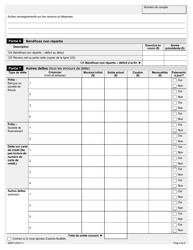 Forme 9968F Evaluation Par Questionnaire Financier - Entreprise - Ontario, Canada (French), Page 4