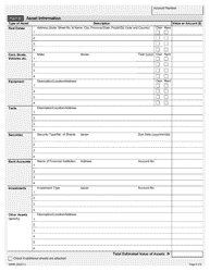 Form 9968E Financial Questionnaire Assessment - Corporate - Ontario, Canada, Page 5