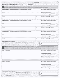 Form 9955E Estate Information Return - After January 1, 2020 - Ontario, Canada, Page 6