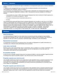 Instruction pour Forme 9955F Declaration De Renseignements Sur La Succession - Ontario, Canada (French), Page 14