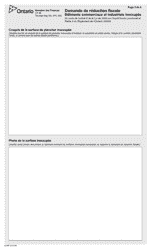 Forme 0258F Demande De Reduction Fiscale Batiments Commerciaux Et Industriels Inoccupes - Ontario, Canada (French), Page 2