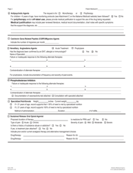 Form 369 Pharmacy Prior Authorization Request Form - Alabama, Page 2