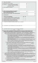 Forme 0775F Declaration Sur L&#039;acquisition D&#039;un Interet Beneficiaire Dans Un Bien-Fonds - Ontario, Canada (French), Page 2