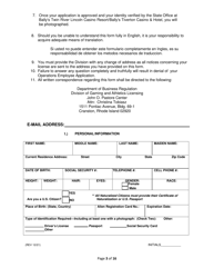 Operations Employee Application - Rhode Island, Page 3