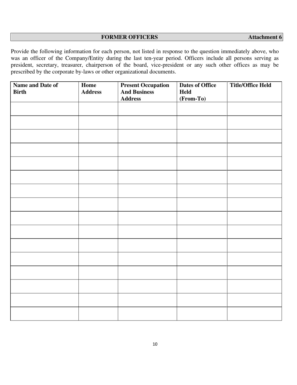 Gaming Vendor Application - Rhode Island, Page 10