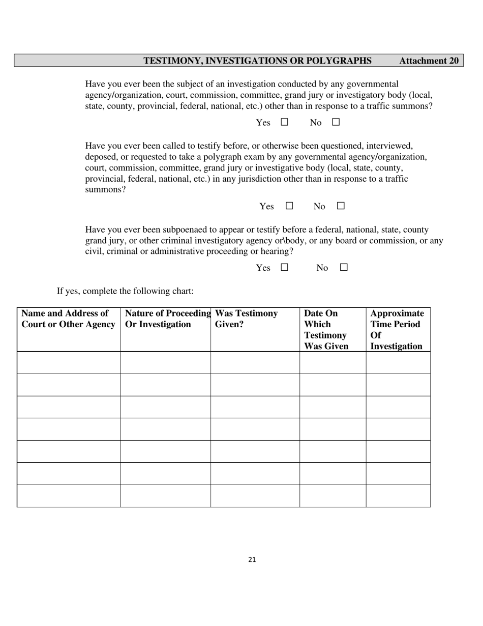 Gaming Vendor Application - Rhode Island, Page 21