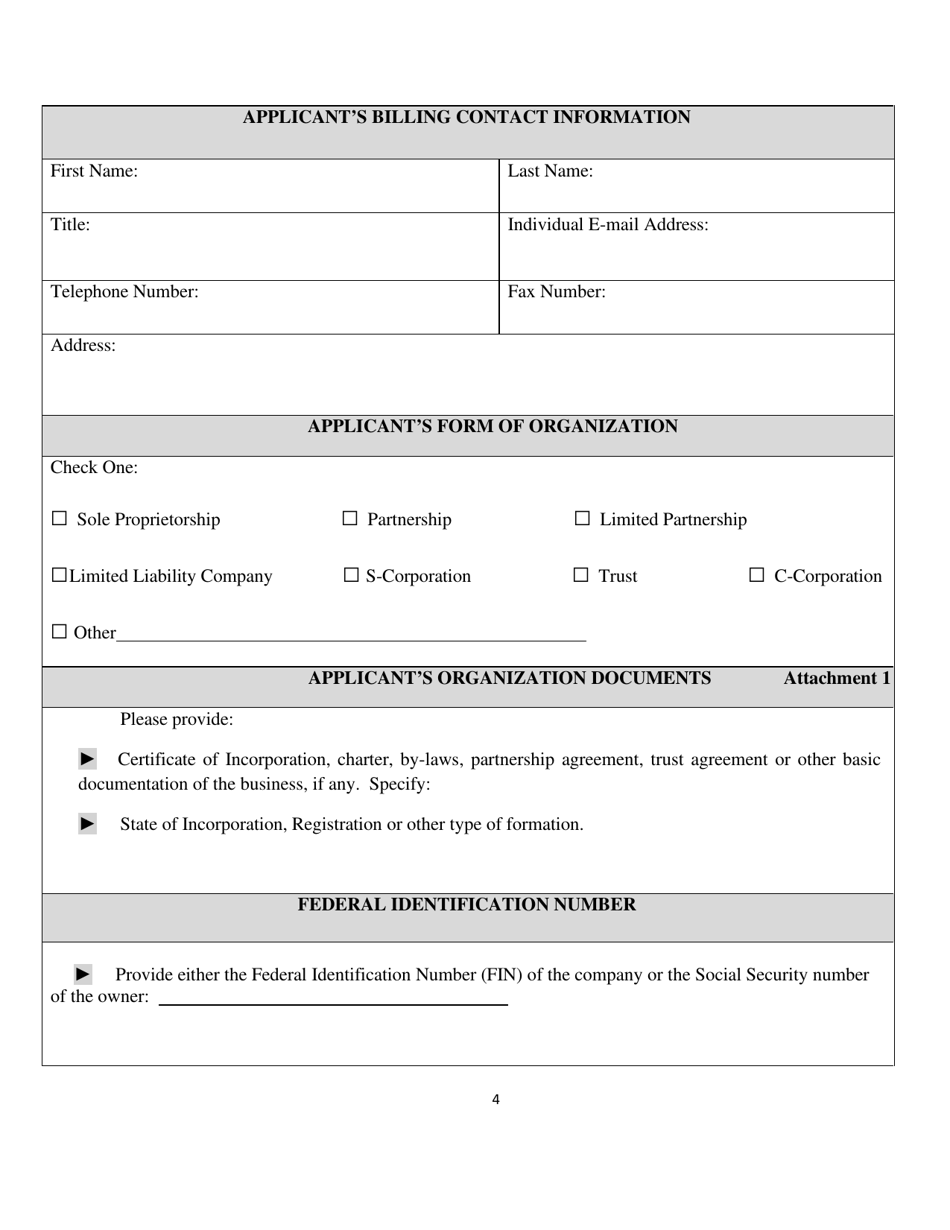 Gaming Vendor Application - Rhode Island, Page 4