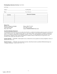 Update-Extension Request Form - South Dakota Indigent Medication Program - South Dakota, Page 3