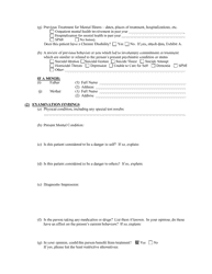 Certification of Qualified Mental Health Professional or Physician - South Dakota, Page 2