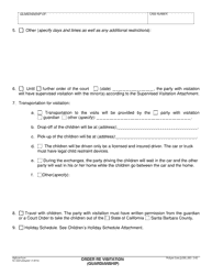 Form SC-6040 Attorney or Party Without Attorney (Name and Address) - Santa Barbara County, California, Page 5