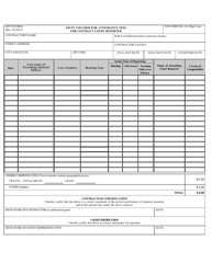 Document preview: Ed/Tn Voucher for Attendance Fees for Contract Court Reporter - Tennessee