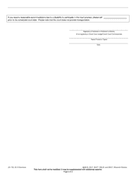 Form JD-1720 Summons - Wisconsin, Page 2