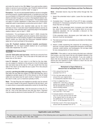 Instructions for Form ST-12 Schedule CT - Wisconsin, Page 5