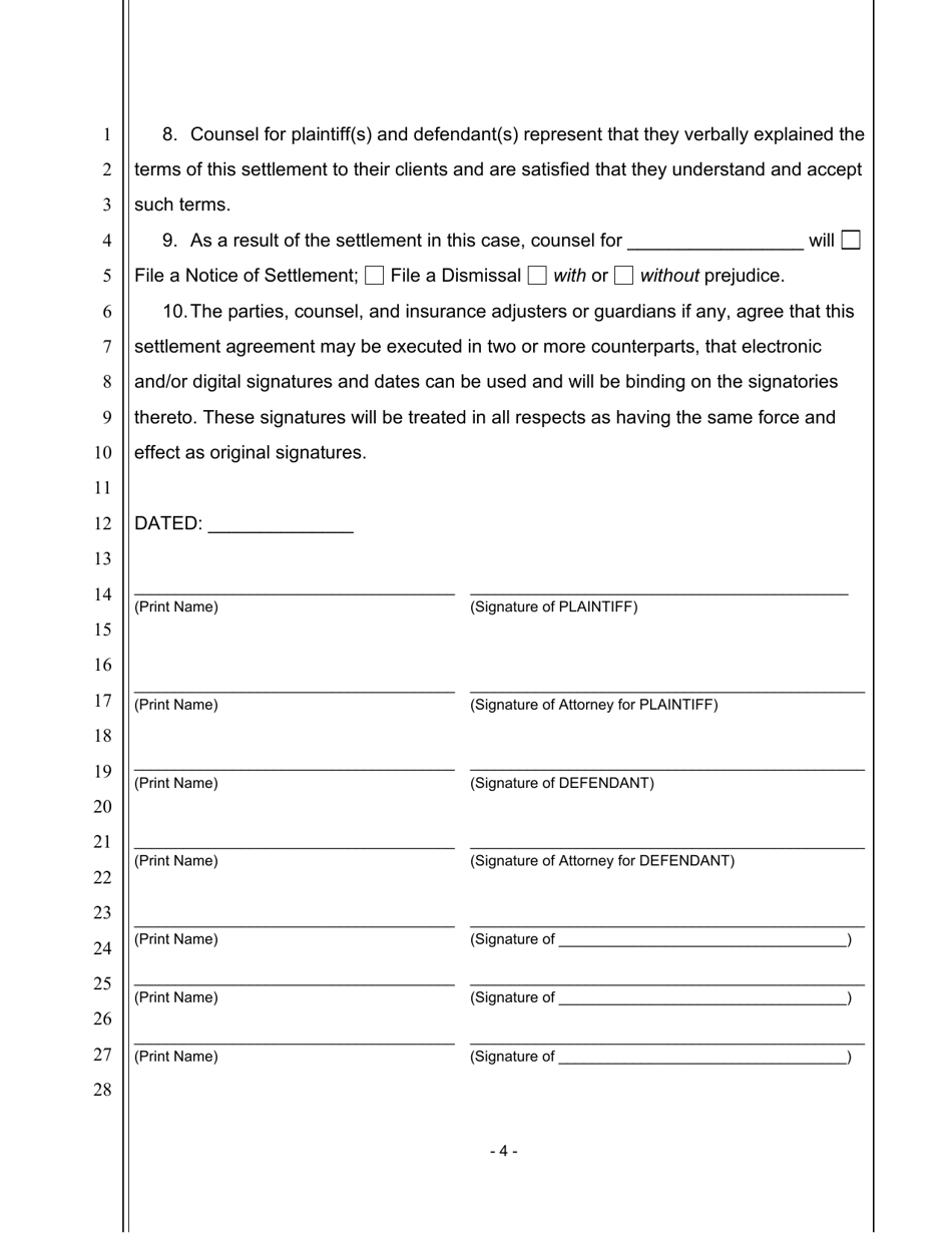 Remote Mandatory Settlement Conference - County of Ventura, California, Page 4
